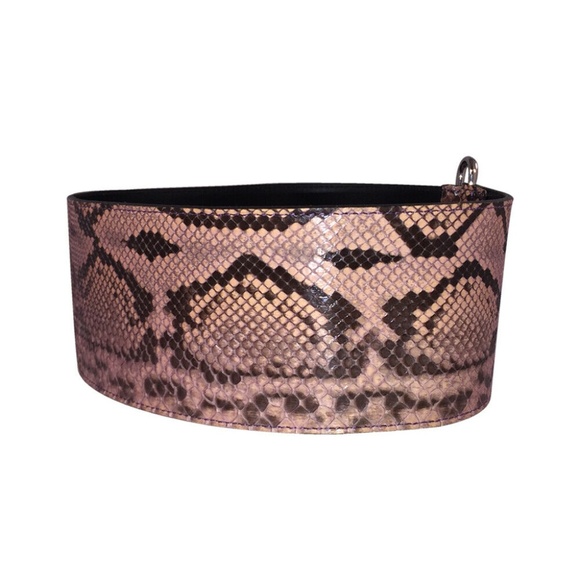 Club Monaco Python Pink and Brown Belt main image 5